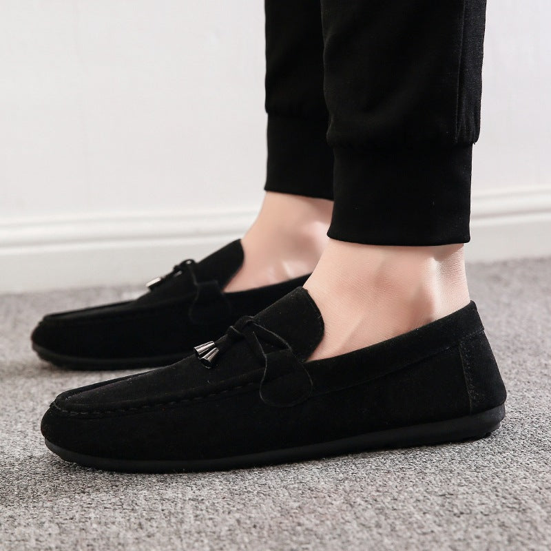 Men's loafers men's casual shoes, Korean style trendy cloth shoes, loafers, 2020 New