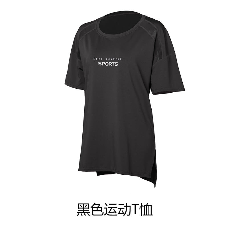 Sports suit Women's Yoga Fitness Clothes Running Gym Summer Breathable plus size chubby girl Belly Covering Slim Loose