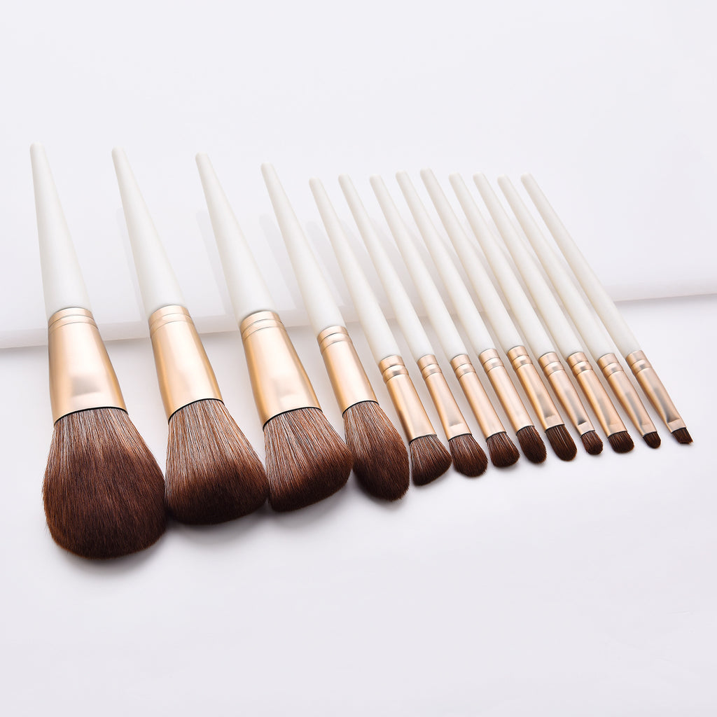 13 Pcs Makeup Brushes Set Eye Shadow Foundation Women Cosmetic Brush Eyeshadow Blush Powder Blending Beauty Soft Make Up Tools