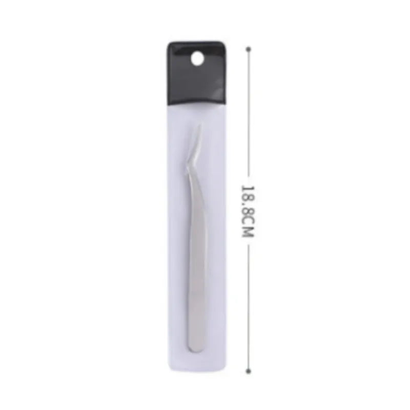 Eyelash Curler Beauty Tools Stainless Steel False Eyelash Aids False Eyelash Tweezers  eyelash tweezers   makeup tools