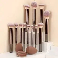 20-piece Makeup Brush Set Foundation Concealer Powder Eyeshadow Blush Brush Mushroom Head Blending Face Beauty Makeup Tools