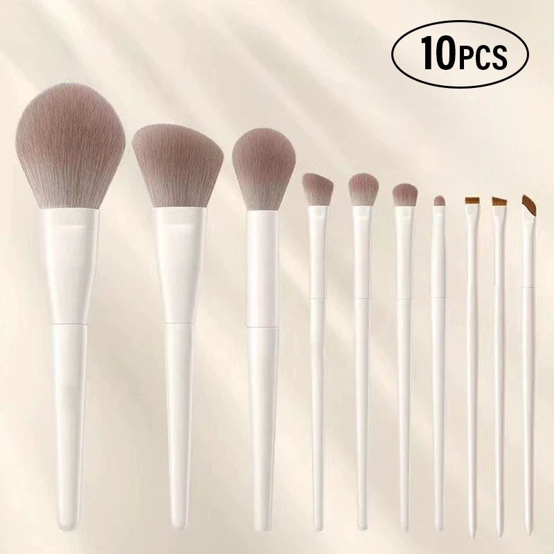 5-12PCS Professional Makeup Brushes Tool Set Eyeshadow Liner Contour Foundation Blend Brush Women Facial Beauty Cosmetics Tools