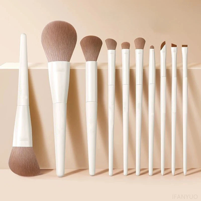 5-12PCS Professional Makeup Brushes Tool Set Eyeshadow Liner Contour Foundation Blend Brush Women Facial Beauty Cosmetics Tools