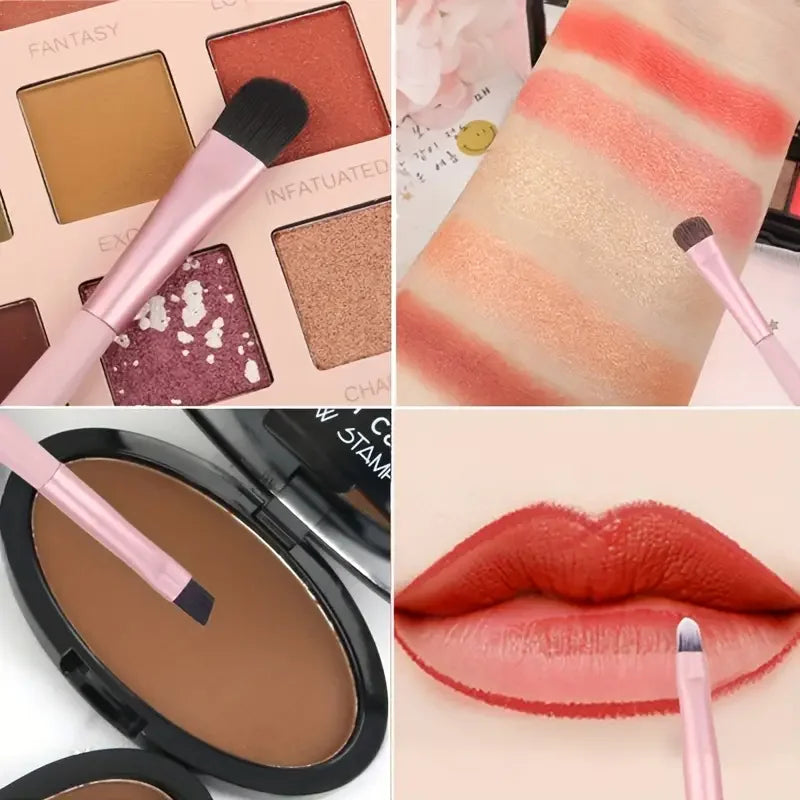 5pcs Eye Brush Set Blush Eyeshadow Brushes Delicate Soft Tools Foundation Blush Blending Beauty Makeup Brush Sets
