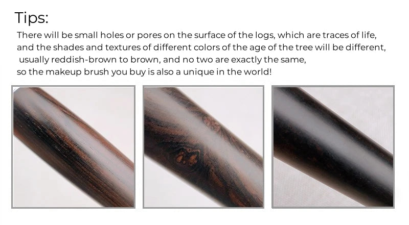 Eyeshadow Blending Brush Luxury Natural Fine Goat Hair Ebony Handle Eye Shadow Makeup Brushes Beauty Tools