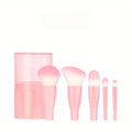 5Pcs/set Makeup Brushes Box Set for Women Powder Foundation Blusher Contour Eyeshadow Brow Lashes Cosmetic Brushes Beauty Tools
