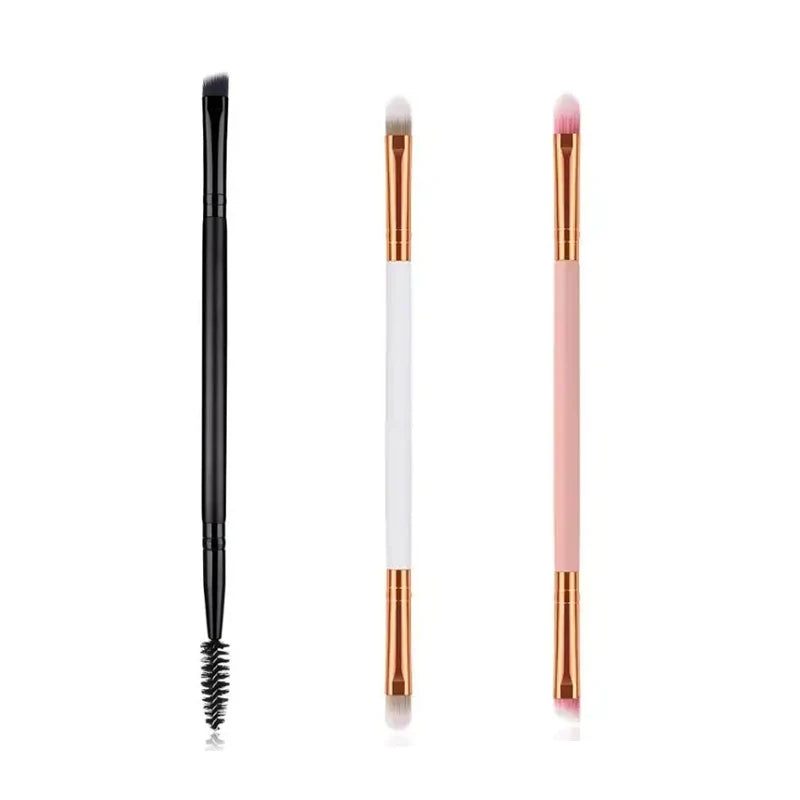 New Multifunctional Eyes Makeup Brushes Doubled Ended Eyeshadow Eye Shadow Eyeliner Eyelash Make Up Brush Cosmetic Beauty Tools