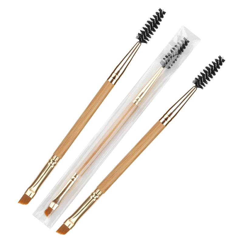 5 Pcs Eyeshadow Makeup Brushes Professional Double Ended Eyebrow Brush Comb For Women Cosmetic Beauty Make Up Tools