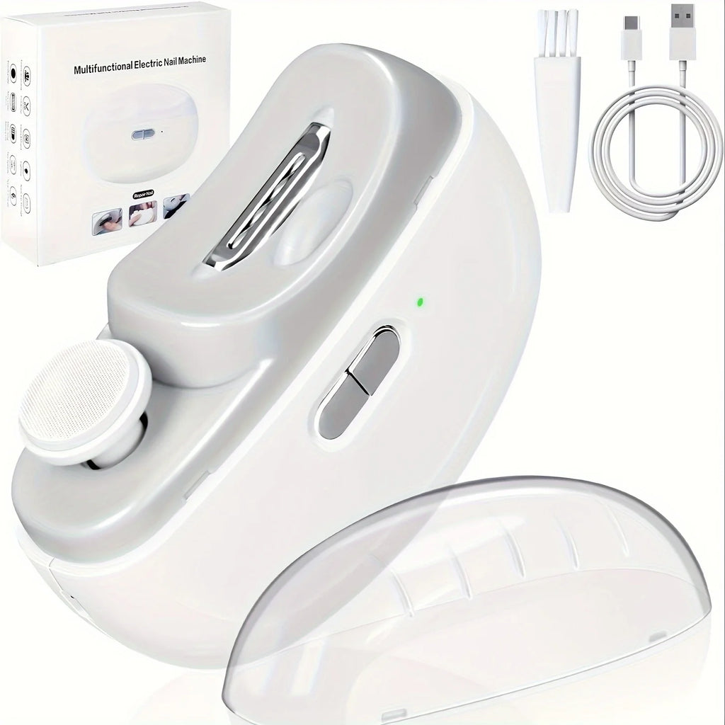 The Ultimate Nail Care Toolkit - Professional Electric Nail Clippers, Polishers, Polishers, File Organizers, and Shaping Tools