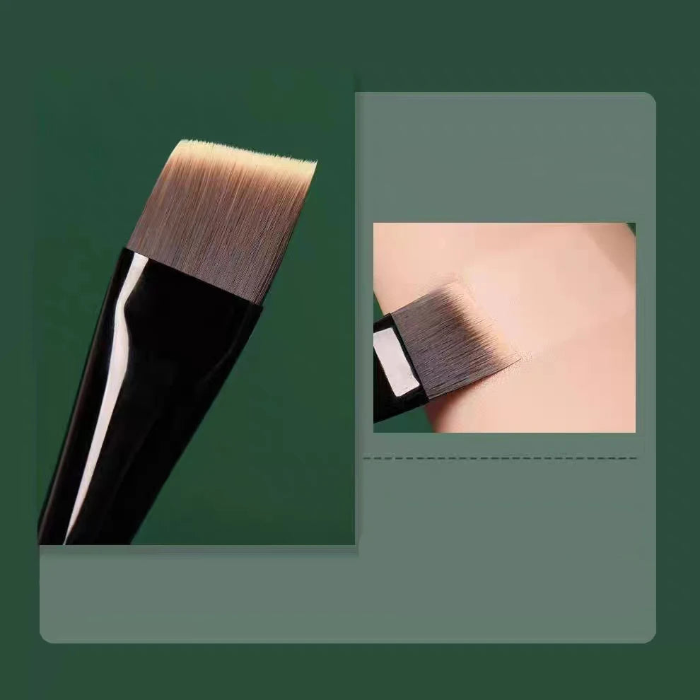 Ultra-Thin Liquid Foundation Brush Professionnal Blade Contour Cream Makeups Tools Soft Flat Beauty Cosmetics Brushes