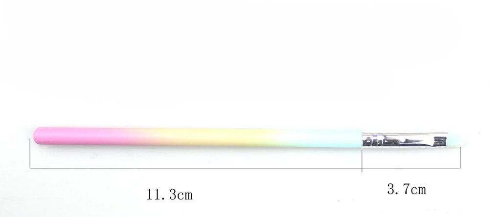 Color 10 Piece Set Makeup Brush Set Beauty Tools Eyeliner Concealer Powder Foundation Eyeshadow Gradient Fashion Makeup Brush