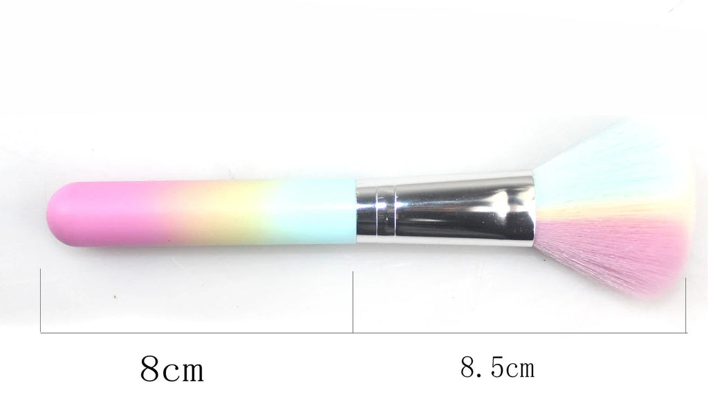 Color 10 Piece Set Makeup Brush Set Beauty Tools Eyeliner Concealer Powder Foundation Eyeshadow Gradient Fashion Makeup Brush