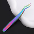 Eyelash Curler Beauty Tools Stainless Steel False Eyelash Aids False Eyelash Tweezers  eyelash tweezers   makeup tools