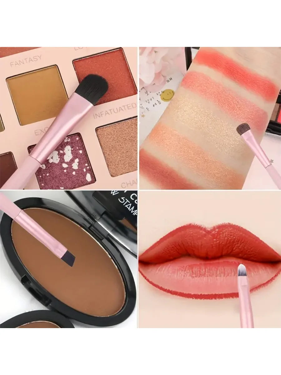 5pcs Eye Brush Set Blush Eyeshadow Brushes Delicate Soft Tools Foundation Blush Blending Beauty Makeup Brush Sets