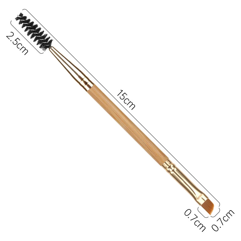 5 Pcs Eyeshadow Makeup Brushes Professional Double Ended Eyebrow Brush Comb For Women Cosmetic Beauty Make Up Tools