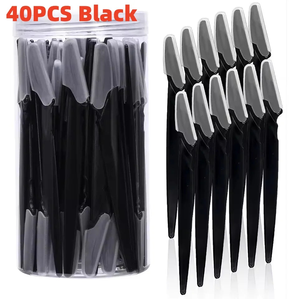 Eyebrow Trimmer Makeup Beauty Tools Safe Eye Brow Razor Face Body Hair Removal Shaver Blades Woman Eyebrows Shaping Knife