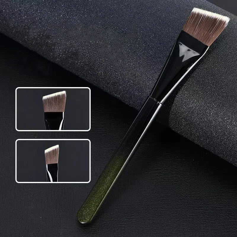 Ultra-Thin Liquid Foundation Brush Professionnal Blade Contour Cream Makeups Tools Soft Flat Beauty Cosmetics Brushes