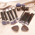 20-piece Makeup Brush Set Foundation Concealer Powder Eyeshadow Blush Brush Mushroom Head Blending Face Beauty Makeup Tools
