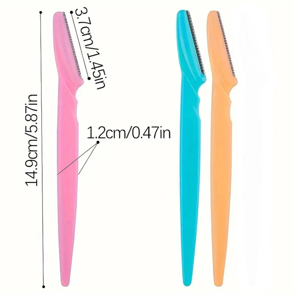 Eyebrow Trimmer Makeup Beauty Tools Safe Eye Brow Razor Face Body Hair Removal Shaver Blades Woman Eyebrows Shaping Knife