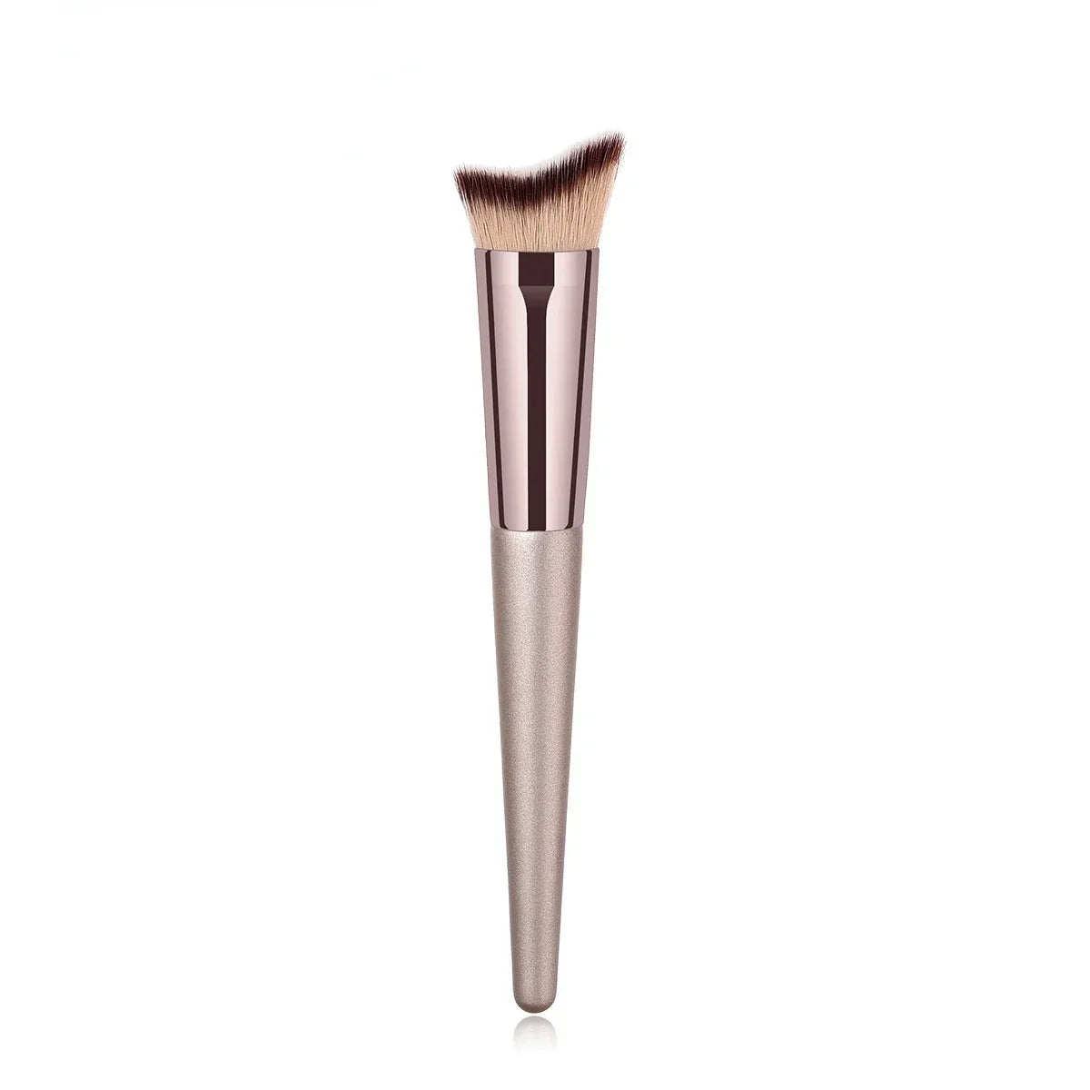 Soft Champagne Makeup Brushes for Women Cosmetic Foundation Powder Blush Eyeshadow Kabuki Blending Make Up Brush Beauty Tools