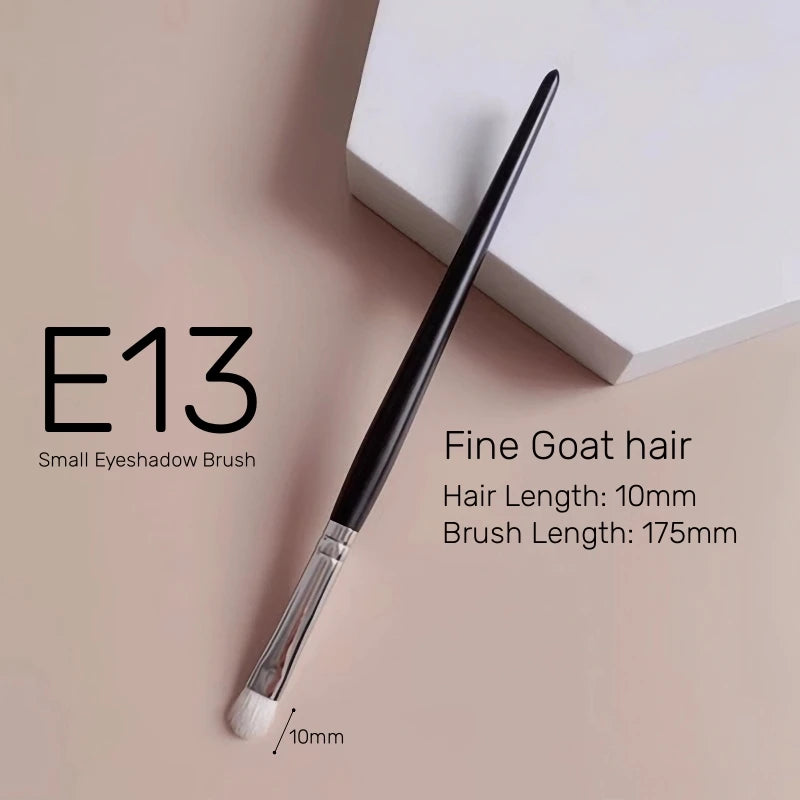 Eyeshadow Blending Brush Luxury Natural Fine Goat Hair Ebony Handle Eye Shadow Makeup Brushes Beauty Tools