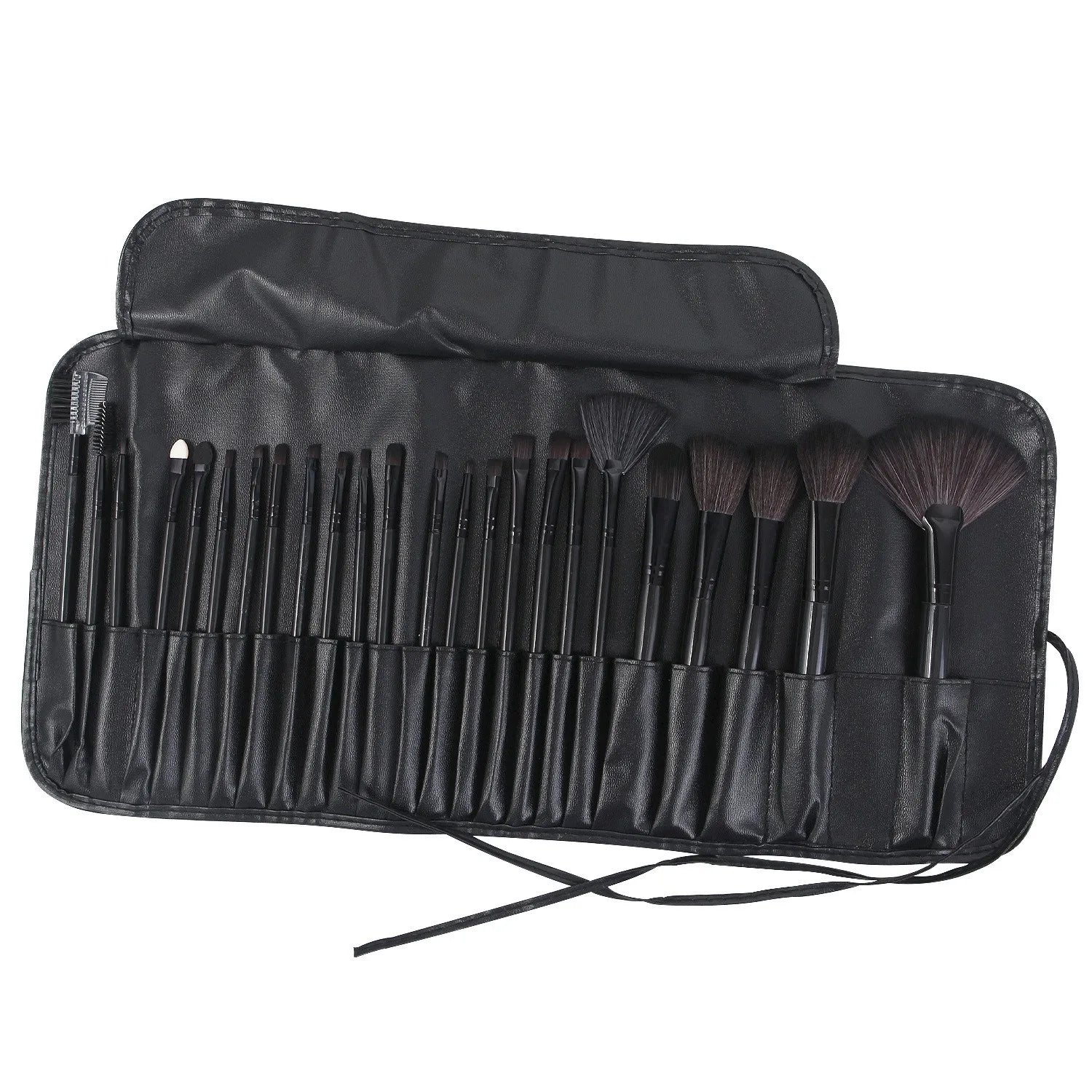 Full Makeup Brushes Set for Beginners Pros Soft Synthetic Powder Blush Contour Eyeshadow Brow Tools with Storage Bag Beauty Kit
