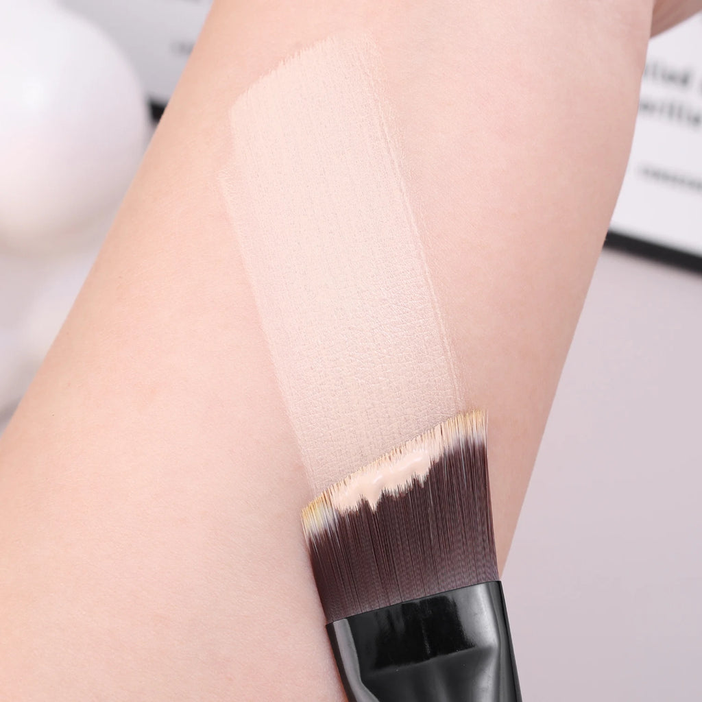 Ultra-Thin Liquid Foundation Brush Professionnal Blade Contour Cream Makeups Tools Soft Flat Beauty Cosmetics Brushes