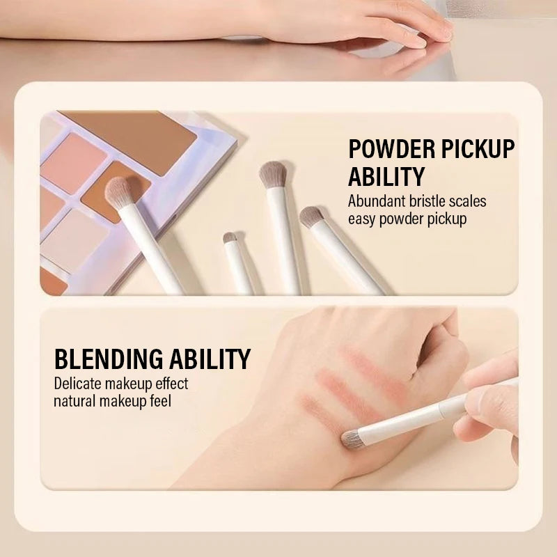 5-12PCS Professional Makeup Brushes Tool Set Eyeshadow Liner Contour Foundation Blend Brush Women Facial Beauty Cosmetics Tools