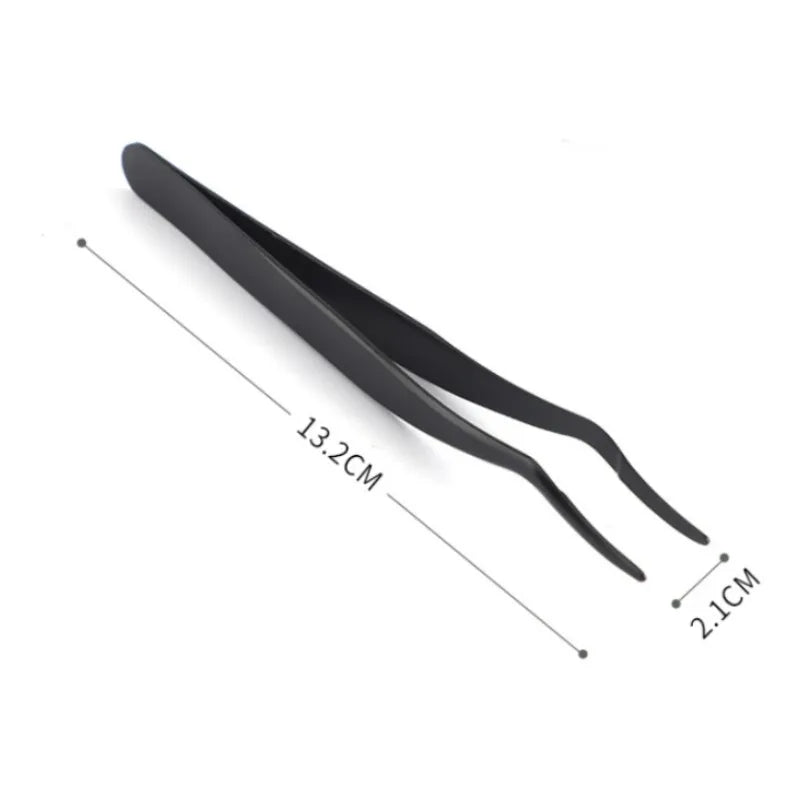 Eyelash Curler Beauty Tools Stainless Steel False Eyelash Aids False Eyelash Tweezers  eyelash tweezers   makeup tools