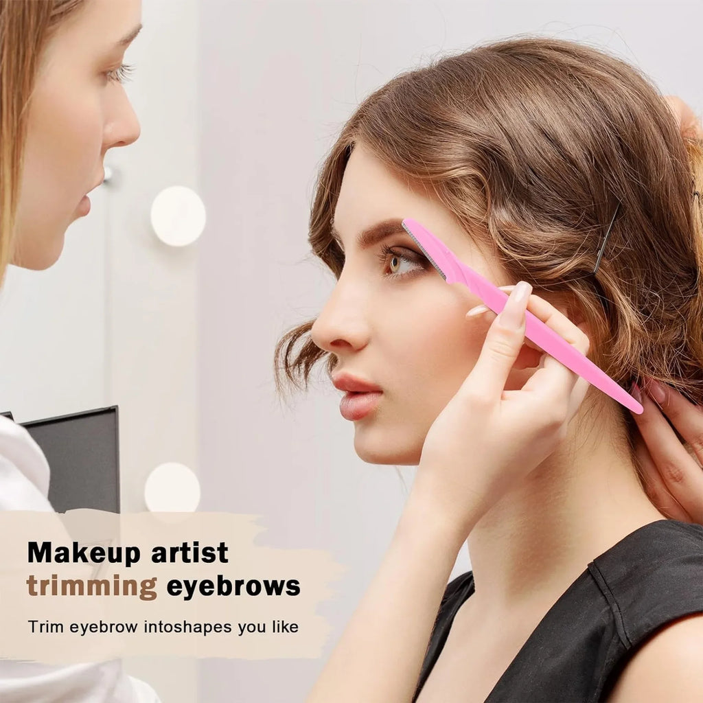 Eyebrow Trimmer Makeup Beauty Tools Safe Eye Brow Razor Face Body Hair Removal Shaver Blades Woman Eyebrows Shaping Knife