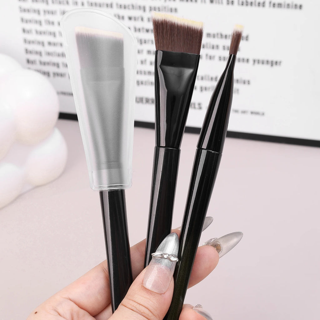 Ultra-Thin Liquid Foundation Brush Professionnal Blade Contour Cream Makeups Tools Soft Flat Beauty Cosmetics Brushes