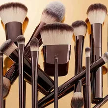 20-piece Makeup Brush Set Foundation Concealer Powder Eyeshadow Blush Brush Mushroom Head Blending Face Beauty Makeup Tools