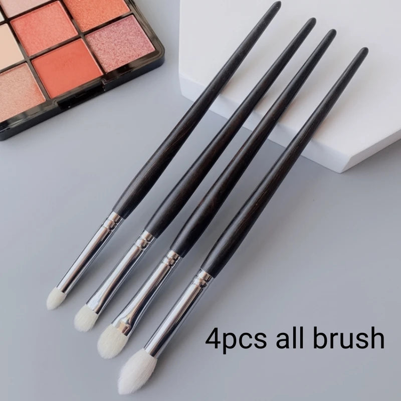 Eyeshadow Blending Brush Luxury Natural Fine Goat Hair Ebony Handle Eye Shadow Makeup Brushes Beauty Tools