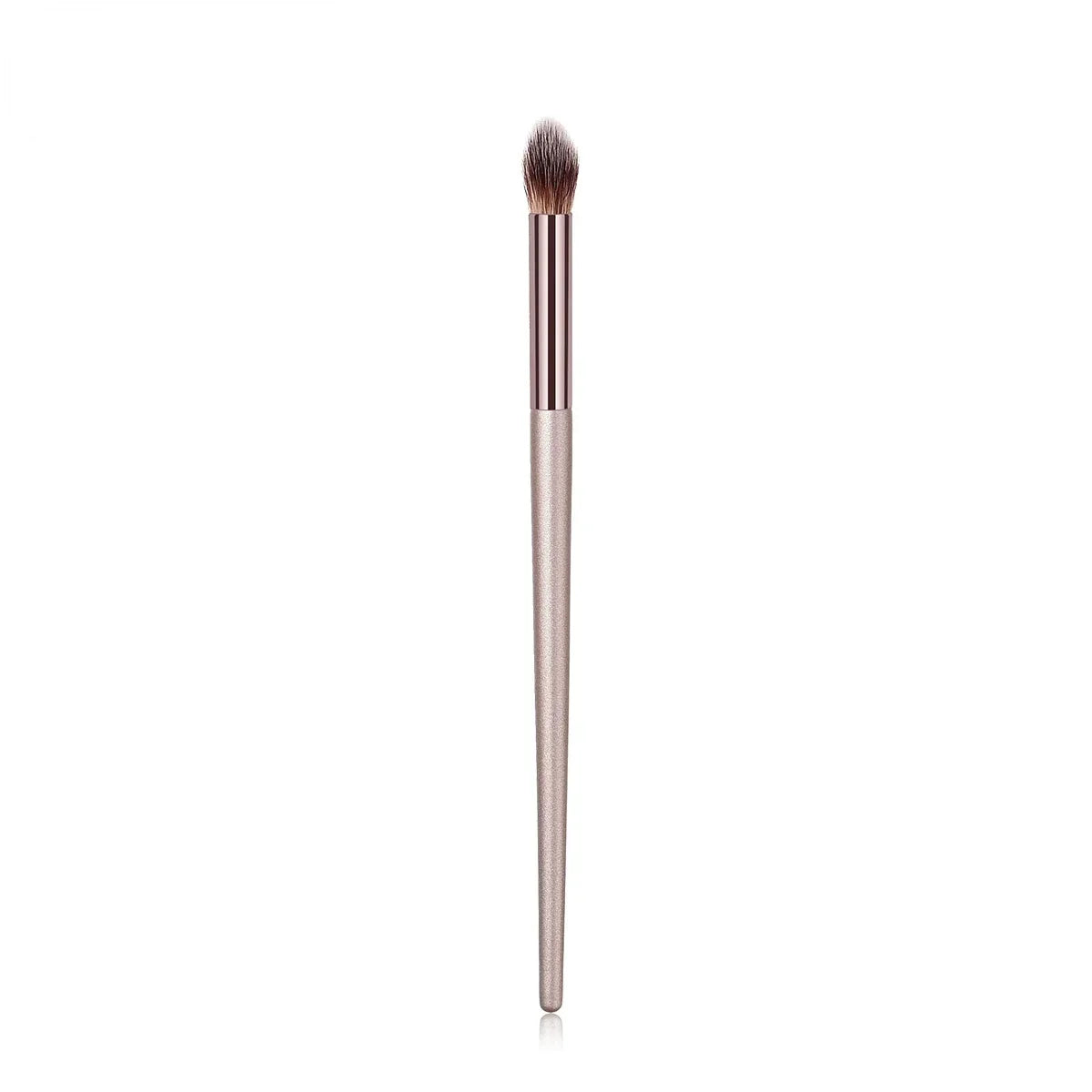 Soft Champagne Makeup Brushes for Women Cosmetic Foundation Powder Blush Eyeshadow Kabuki Blending Make Up Brush Beauty Tools