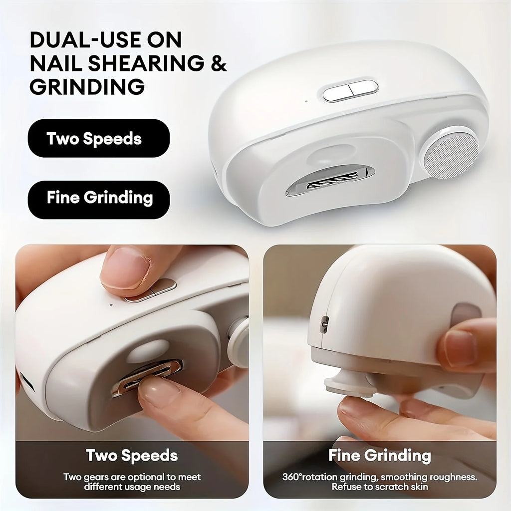 The Ultimate Nail Care Toolkit - Professional Electric Nail Clippers, Polishers, Polishers, File Organizers, and Shaping Tools