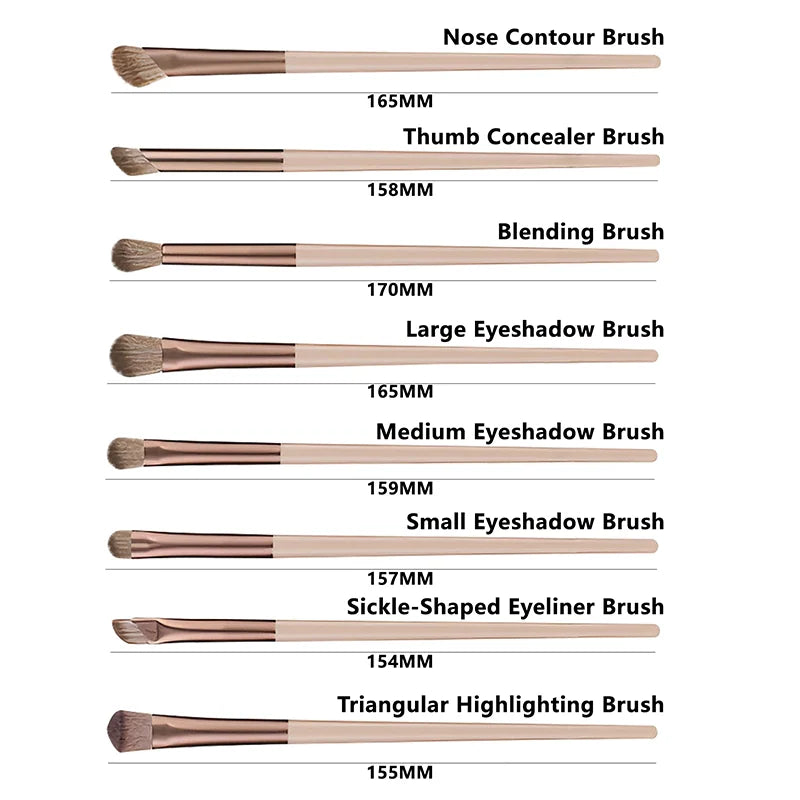 12 PCS Makeup Brushes Set Eye Shadow Foundation Women Cosmetic Brush Eyeshadow Blush Beauty Soft Make Up Tools Bag