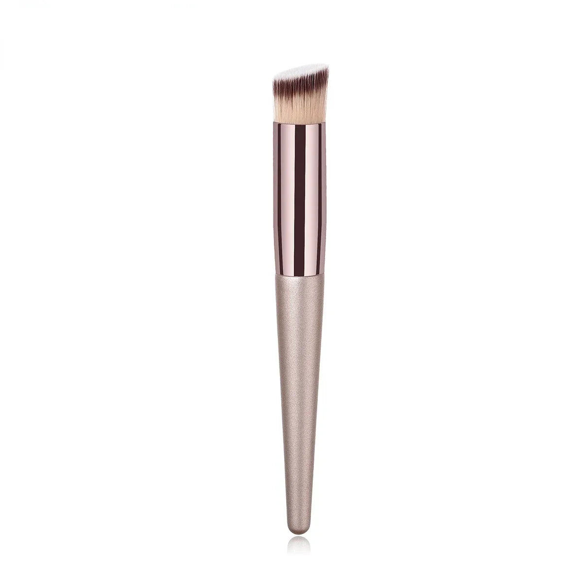 Soft Champagne Makeup Brushes for Women Cosmetic Foundation Powder Blush Eyeshadow Kabuki Blending Make Up Brush Beauty Tools