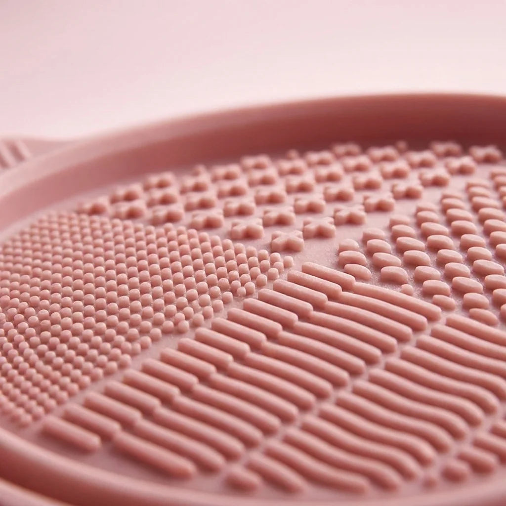 Makeup Brush Cleaner Bowl Set Gentle Clean No Hurt Bristles Wet Dry Powder Puff Cleaning Beauty Tools
