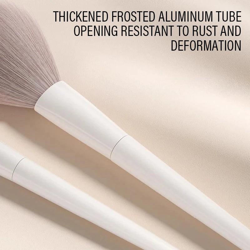 5/7/10/12pcs Professional Makeup Brushes Tools Set White Eyeshadow Eyeliner Foundation Brush Women Facial Beauty Cosmetic Tool