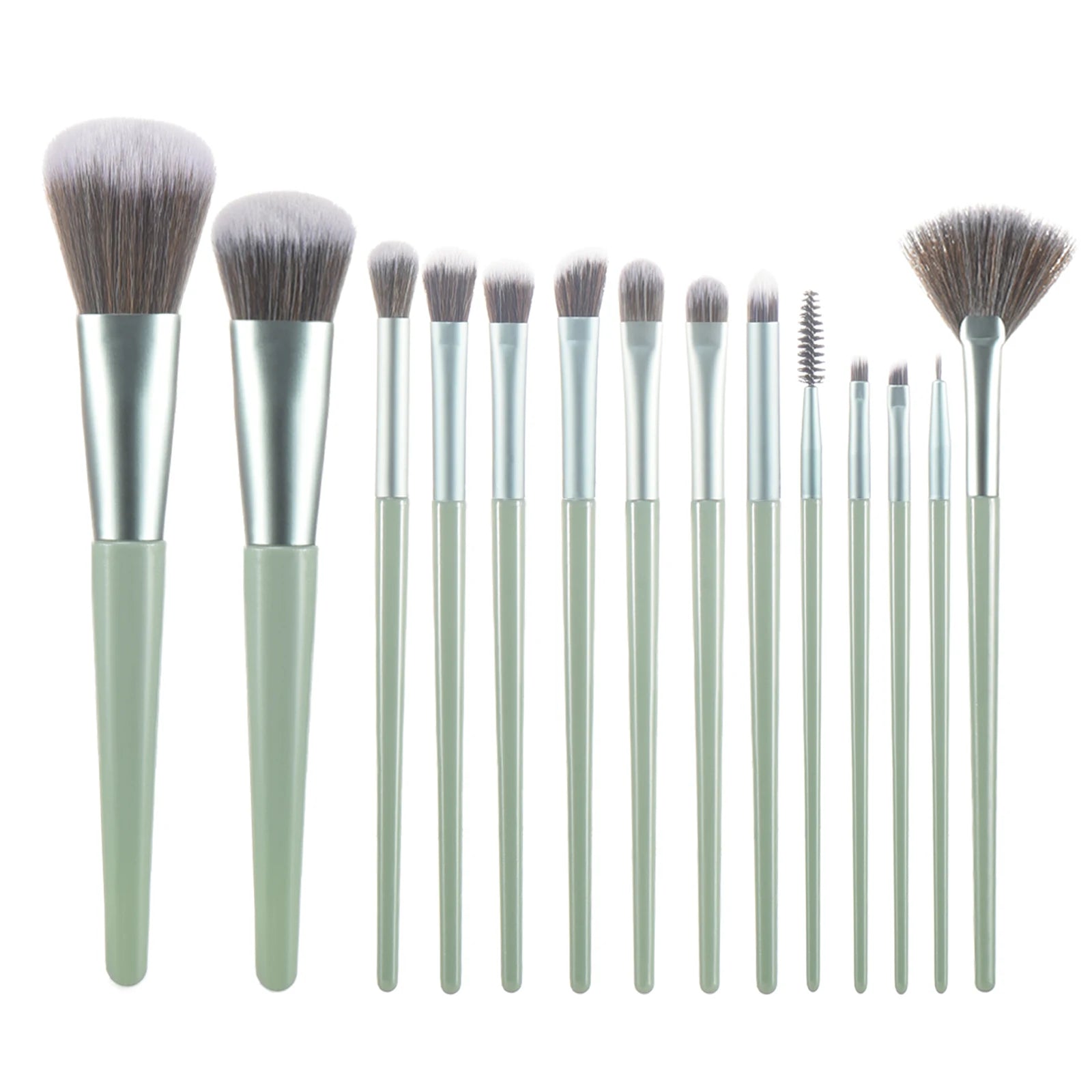 makeup brush set, including foundation, contouring, eyeshadow, eyeliner, eyebrow brush and other makeup tools
