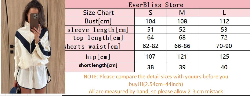 Women Nylon Panelled Lapel Long Sleeve Coats Shorts Sets  Street Zipper Ruched Loose Jacket Elastic Waist Shorts 2026 Chic Outfi