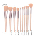 makeup brush set, including foundation, contouring, eyeshadow, eyeliner, eyebrow brush and other makeup tools